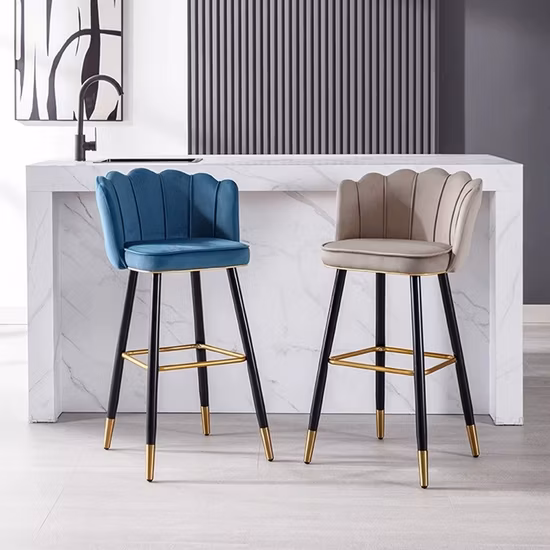 Коммерческий дизайн Unic Design Chair Театральная ткань Барные стулья